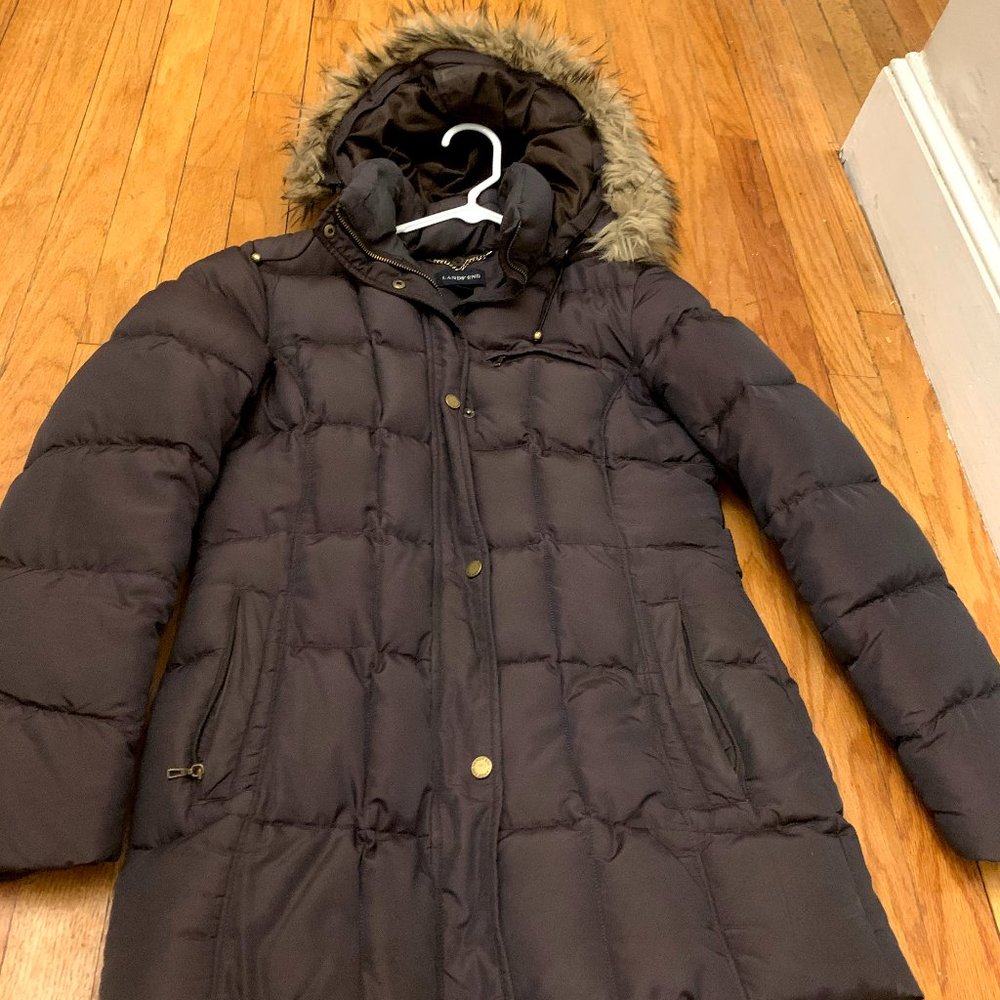 Brown Land's End Winter Jacket